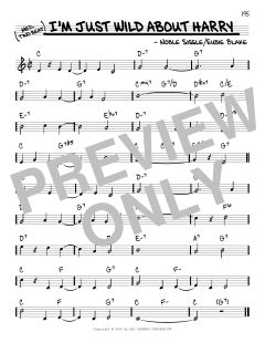 I'm Just Wild About Harry von Noble Sissle (Download) 