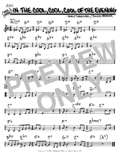In The Cool, Cool, Cool Of The Evening von Hoagy Carmichael (Download) 