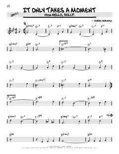 It Only Takes A Moment von Jerry Herman (Download) 