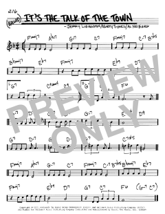 It's The Talk Of The Town von Jerry Livingston (Download) 