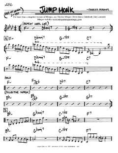 Jump Monk von Charles Mingus (Download) 