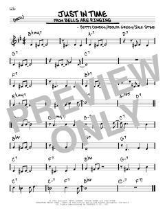 Just In Time von Adolph Green (Download) 