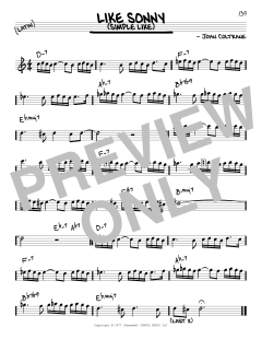 Like Sonny von John Coltrane (Download) 