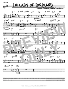 Lullaby Of Birdland von George Shearing (Download) 