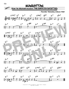 Manhattan von Richard Rodgers (Download) 