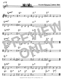 Mimi von Richard Rodgers (Download) 