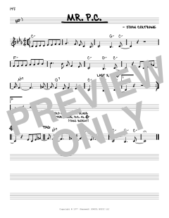 Mr. P.C. von John Coltrane (Download) 
