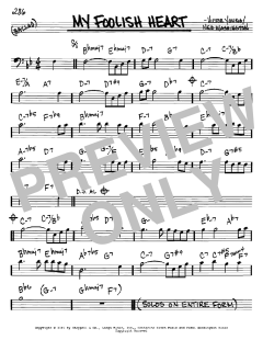 My Foolish Heart von Ned Washington (Download) 