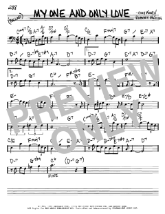 My One And Only Love von Robert Mellin (Download) 