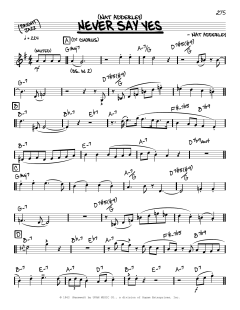 Never Say Yes von Nathaniel Adderley (Download) 