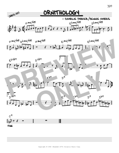 Ornithology [Reharmonized version] von Charlie Parker (Download) 