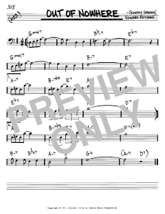 Out Of Nowhere von Edward Heyman (Download) 