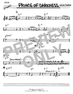 Prince Of Darkness von Wayne Shorter (Download) 