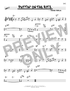 Puttin' On The Ritz von Irving Berlin (Download) 