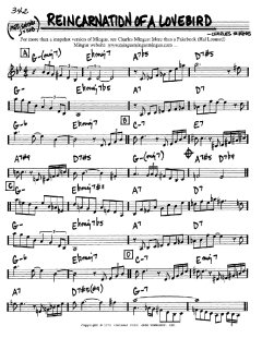 Reincarnation Of A Lovebird von Charles Mingus (Download) 