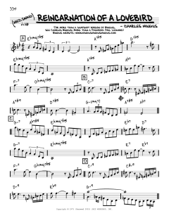 Reincarnation Of A Lovebird [Reharmonized version] von Charles Mingus (Download) 
