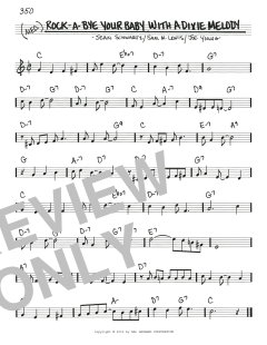 Rock-A-Bye Your Baby With A Dixie Melody von Al Jolson (Download) 