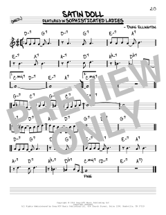 Satin Doll von Billy Strayhorn (Download) 