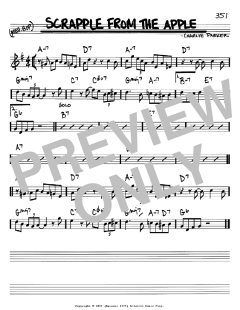 Scrapple From The Apple von Charlie Parker (Download) 