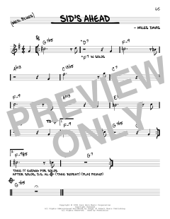 Sid's Ahead von Miles Davis (Download) 