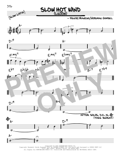 Slow Hot Wind von Henry Mancini (Download) 