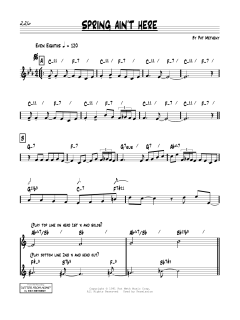 Spring Ain't Here von Pat Metheny (Download) 