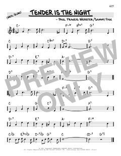 Tender Is The Night von Sammy Fain (Download) 