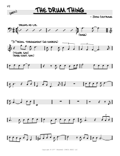 The Drum Thing von John Coltrane (Download) 