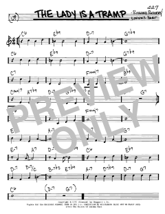 The Lady Is A Tramp von Richard Rodgers (Download) 
