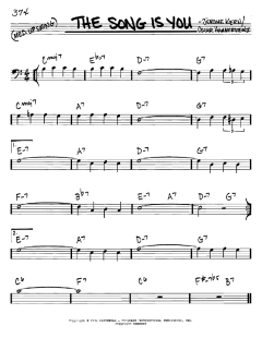 The Song Is You von Jerome Kern (Download) 