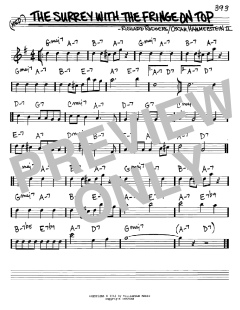 The Surrey With The Fringe On Top von Richard Rodgers (Download) 
