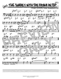 The Surrey With The Fringe On Top von Richard Rodgers (Download) 