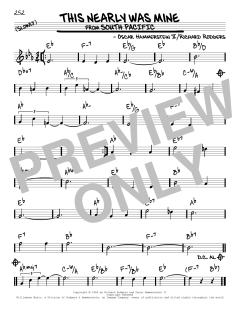 This Nearly Was Mine von Richard Rodgers (Download) 