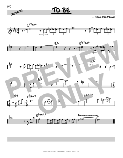To Be von John Coltrane (Download) 