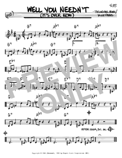 Well You Needn't von Thelonious Monk (Download) 
