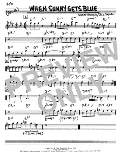 When Sunny Gets Blue von Jack Segal (Download) 