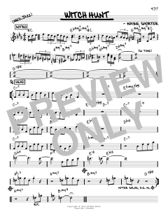 Witch Hunt [Reharmonized version] von Wayne Shorter (Download) 