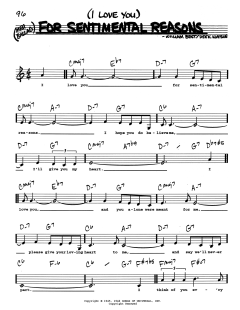 (I Love You) For Sentimental Reasons von Nat King Cole (Download) 