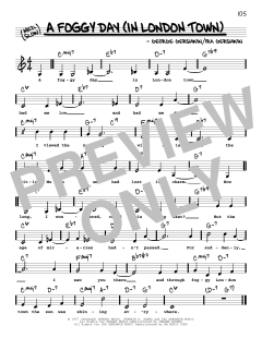 A Foggy Day von Ira Gershwin (Download) 