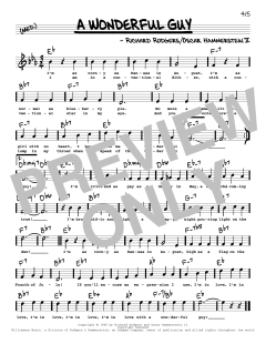 A Wonderful Guy von Richard Rodgers (Download) 