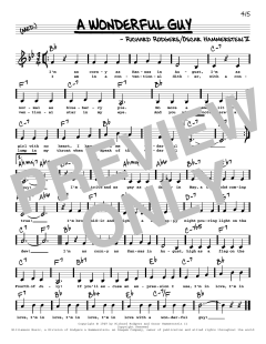 A Wonderful Guy von Richard Rodgers (Download) 