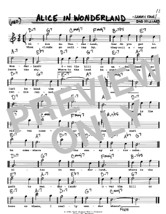Alice In Wonderland von Bill Evans (Download) 