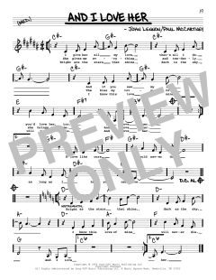 And I Love Her von The Beatles (Download) 