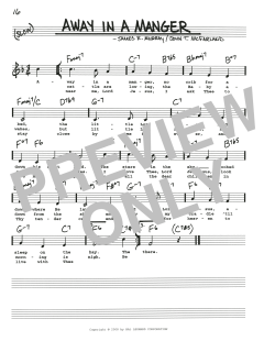 Away In A Manger von James R. Murray (Download) 