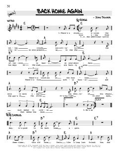 Back Home Again von John Denver (Download) 