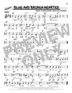 Blue And Broken Hearted von Edgar Leslie (Download) 