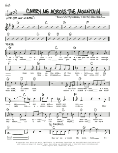 Carry Me Across The Mountain von John Pennell (Download) 