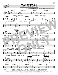 Day By Day von Stephen Schwartz (Download) 