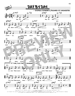 Day By Day von Stephen Schwartz (Download) 
