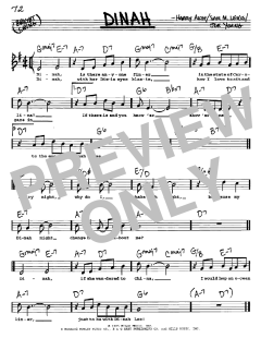 Dinah von Harry Akst (Download) 